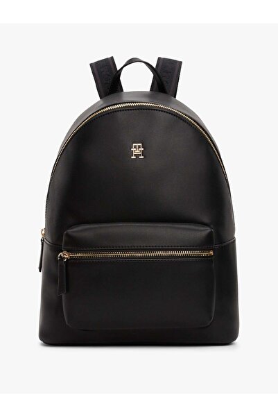 Tommy Hilfiger TH LOGOTAPE BACKPACK, BDS Siyah Kadın Çanta