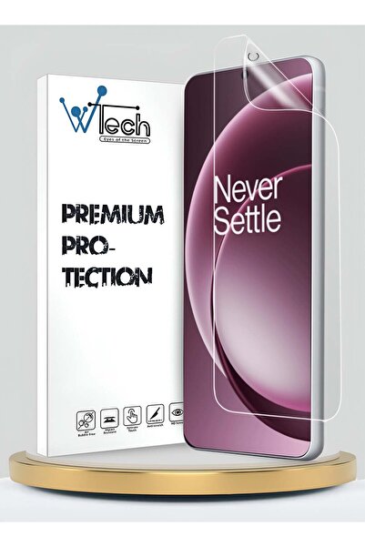 Wtech غشاء هيدروجيل فاخر رقيق ومرن وشفاف لهاتف OnePlus 15 5G 2025
