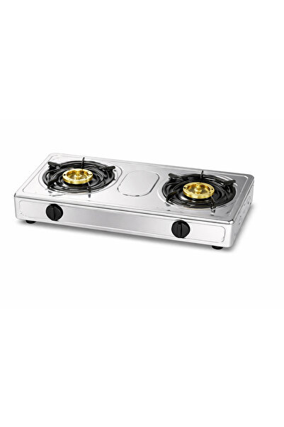 flexy Double Burner Stainless Steel Gas Stove