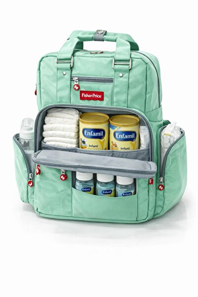 dehkah A multi-functional layered baby diaper backpack with thermal pockets, ...