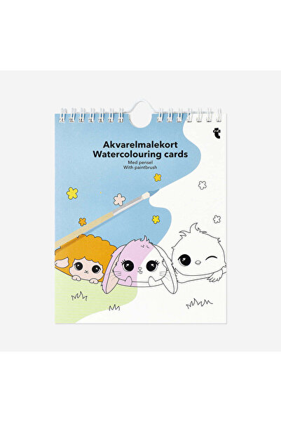 Flying Tiger Copenhagen Kendin Yap Sulu Boya Kartları