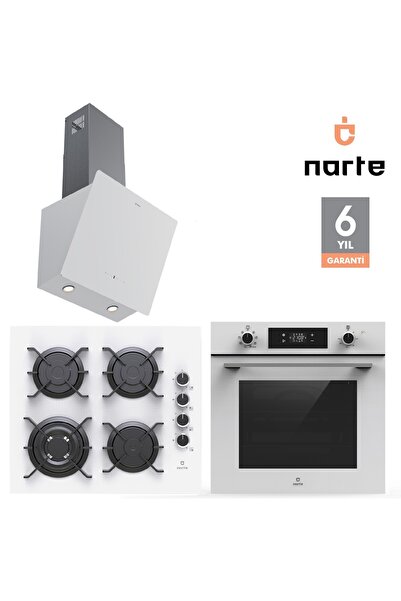 NARTE 6 YIL GARANTİLİ ANKASTRE SET AİRFRY ÖZELLİKLİ (ov400-cg20160-h30060)