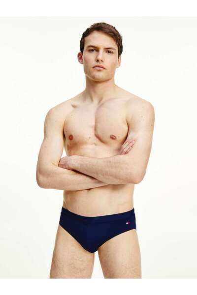 Tommy Hilfiger BRIEF Erkek Siyah Deniz Şortu