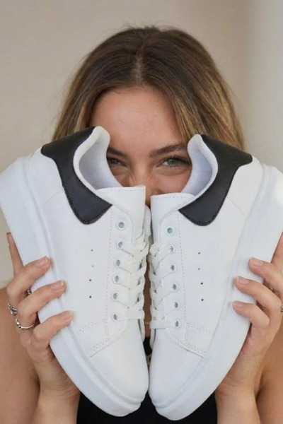 SOLAZER Women's Premium Comfort Trend S.White Casual Sneaker