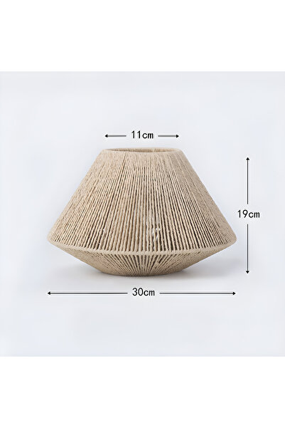 Arslan tekstil Pastoral Tarzda El Yapımı Kağıt Sarkıt Lamba