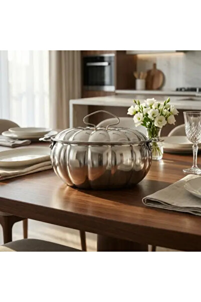 Generic Indian Steel Food Container - 2.5 L