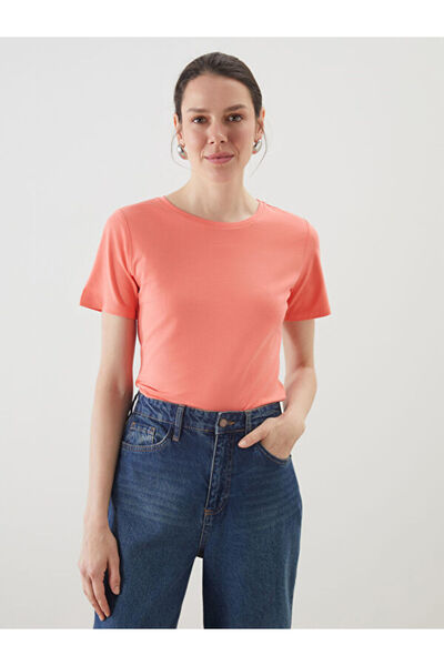 LC Waikiki Rmz Gi̇yi̇m Farkiyla Zero Roba Collar Women's T-Shirt