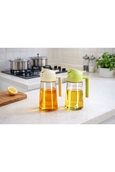 OEM Set of 2 Oil/Vinegar Sprayers 2 in 1 Spray and Pour, Food Grade Container...