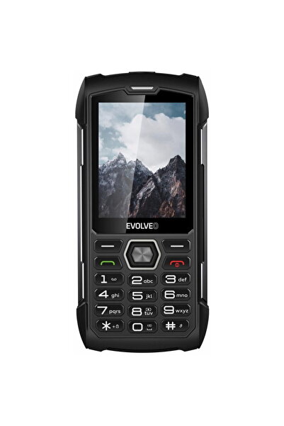 EVOLVEO Telefon mobil StrongPhone H1, Dual SIM, rezistent la apa, 2G, Negru-Gri