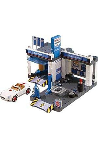 Theo Klein Bosch car repair station with washing machine