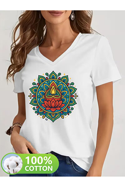 Cevval ΓΥΝΑΙΚΕΙΟ ΜΠΛΟΥΖΑΚΙ ΜΕ ΛΑΜΨΗ ΣΕ ΣΧΗΜΑ V ΚΑΙ ΣΤΑΜΠΑ