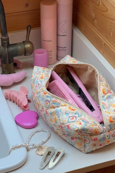 BAHELS Magic Tüm Saç Şekillendirici İçin Xl Boy Çanta Seyahat Çantası