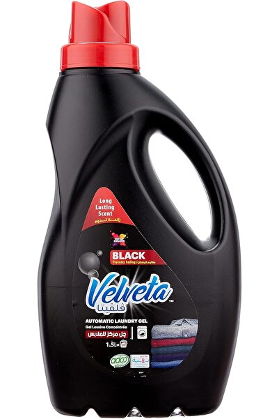 Velveta Black and Dark Clothes Gel for Automatic, 1.5 L