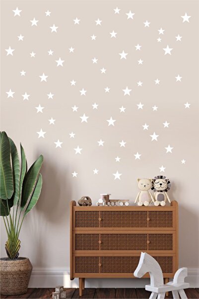 Piksel Grafik Baby and Children's Room Star Set 3,4,5 cm 100 Pieces