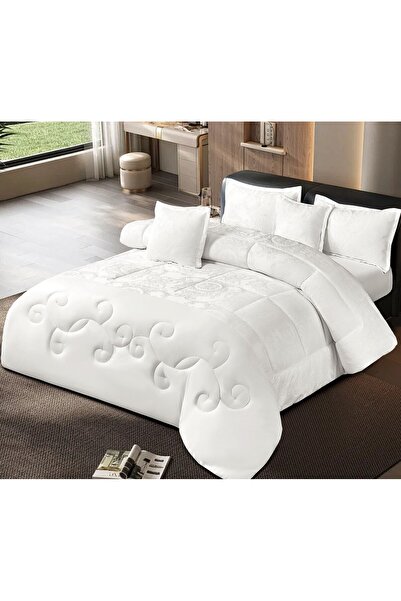 alzawia Single and a half bedsheet set, 4 pieces, summer style