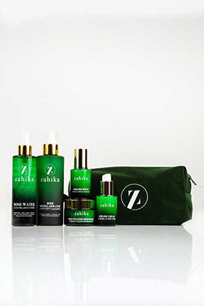 Zahika Sublime Set | 13 Peptitli Gençleştirici Anti-Aging Yüz & Göz Çevresi b...