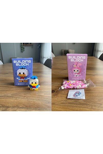 BUILDING BLOCK Nano Blok Mini Karakter Yapı Oyuncağı – Mikro Lego Tarzı Hobi ...