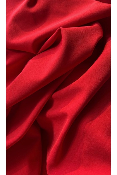 feminen Дабіль Креп Червоний Колір