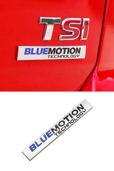 MeyZone BlueMotion Bagaj Yazısı Bagaj Logo Bagaj Arması Metal Sticker