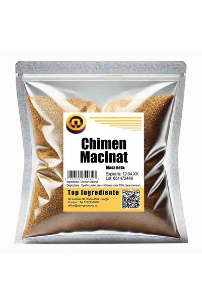 Top Ingrediente Chimen Macinat - Pudra de Seminte de Chimen - 1KG