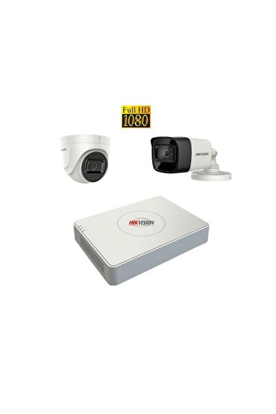 Hikvision Hikvision Complete Security System: 2MP Outdoor Camera + 2MP Indoor...