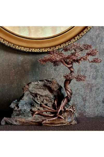 OEM Handmade, handmade copper tree decoration, 24cmx25cm