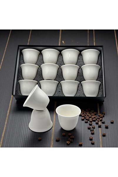 cc bin shihon Royal porcelain coffee cups, white with silver trim, 12-piece c...