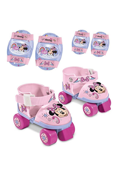 NW NessiWorld Minnie Mouse Dizlik ve Dirseklik Seti