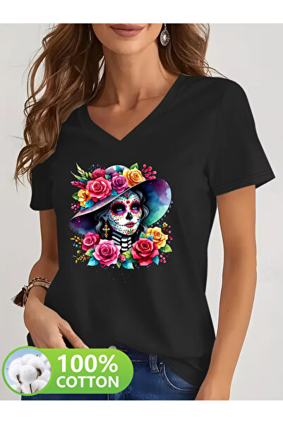 YUNAYT ΓΥΝΑΙΚΕΙΟ ΜΠΛΟΥΖΑΚΙ ΜΕ ΛΑΜΨΗ ΣΕ ΣΧΗΜΑ V ΚΑΙ ΣΤΑΜΠΑ