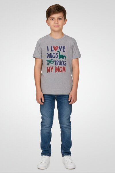 The Children's Place Toddlers Boy Crew Neck Short Sleeve Graphic Print T-Shir...