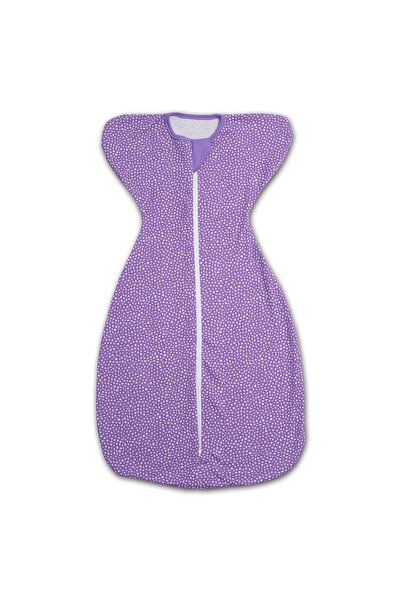 Kidizi Σύστημα Αλλαξιέρας Swaddel Comfort με Διπλό Φερμουάρ Purple Spots 0-4 ...
