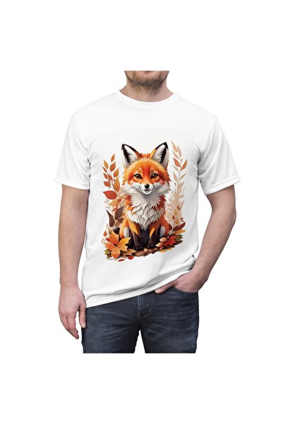 FALAVİ  Tilki Baskılı Tişört