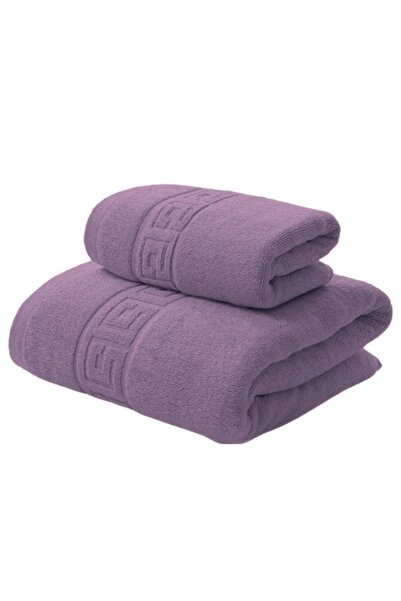 NufJoy Set of 2 towels, 100% cotton, 500 g/m², 70x140 cm+ 50x90 cm
