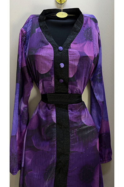 Generica فستان "ايلاف " راقي بتدرجات البنفسجي