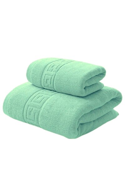NufJoy Set of 2 towels, 100% cotton, 500 g/m², 70x140 cm+ 50x90 cm