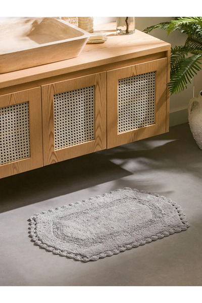 LC Waikiki Lcw Home Bud Patterned Bath Mat 50X80 cm