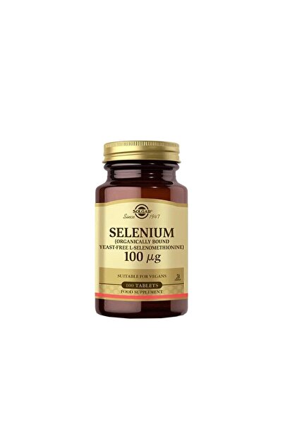 Solgar Selenium 100 Mcg Selenium 100 Tablets
