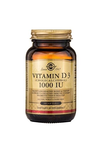 Solgar Vitamin D3 1000Iu 100 Capsules