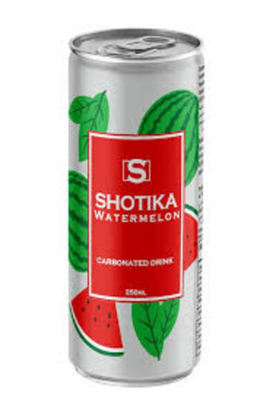 shotika شوتيكا مشروب بطيخ 24*250مل علبة