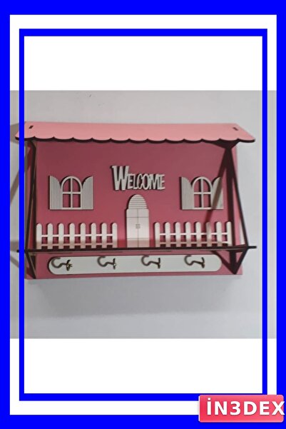 İN3DEX حامل مفاتيح جداري بتصميم سياج