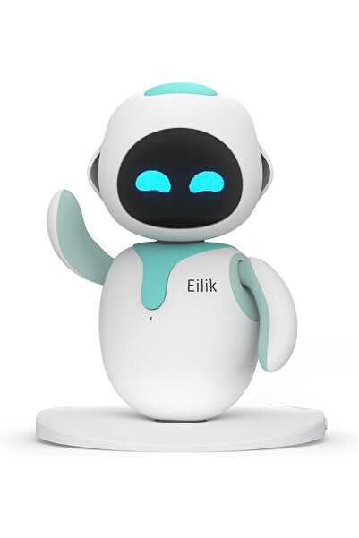 Eilik Cute Robot Pet Toy with Abundant Emotions, Animation & Mini-Games, Desk...