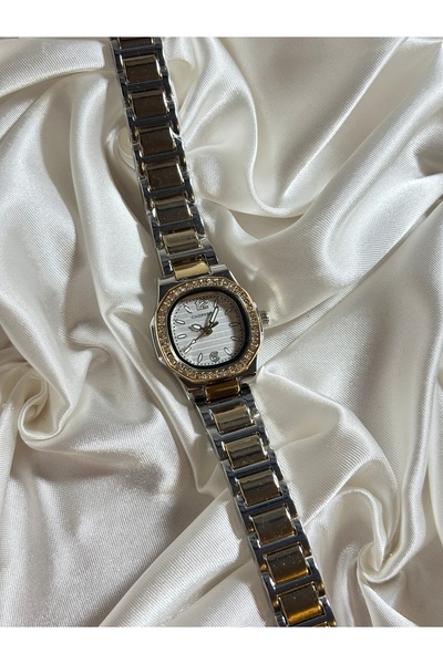 Mihristore ساعة يد نسائية هدية عيد الحب ساعة مرصعة بالأحجار