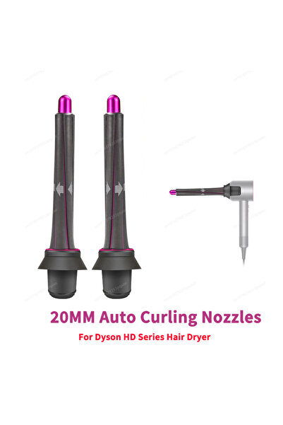 Choice3 ملحق تجعيد الشعر الأوتوماتيكي عالي الدقة 20 مم، فوهة تجعيد 20/30 مم ل...