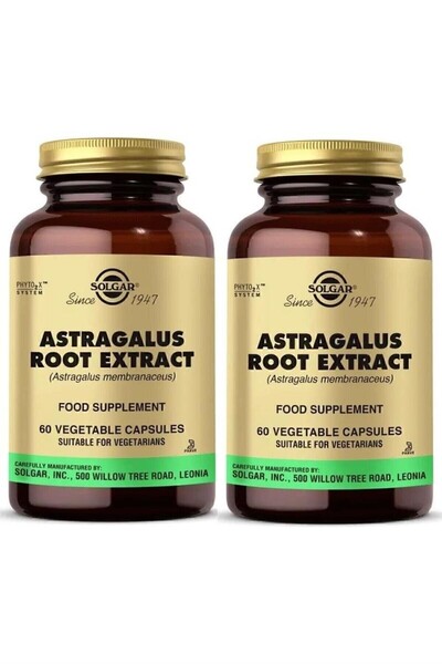 Solgar Astragalus Root Extract 60 Kapsül 2 Adet