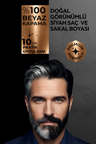 Softto Plus Expert Men Black Hair Color – Siyah 10 dakikada Etkili / Geliştirilmiş Formül / Doğal Görünüm