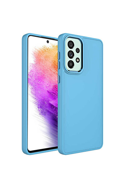 Nexaura Galaxy A33 5g Case Silicone Nxar Luna Cover with Metal Frame and Butt...