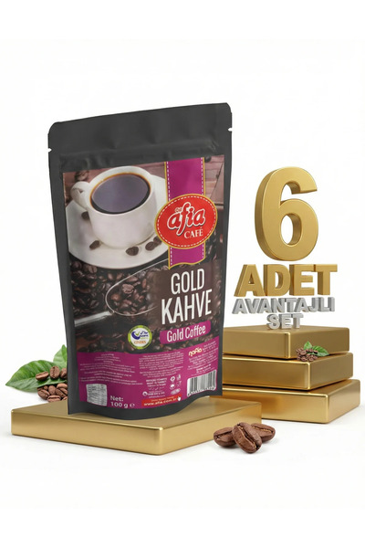 Afia Gold Kahve 6x100 Gr