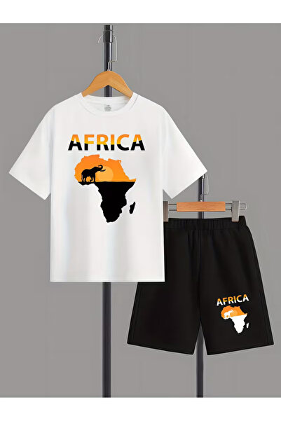 Cevval Dječja majica i set kratkih hlača sa džepovima