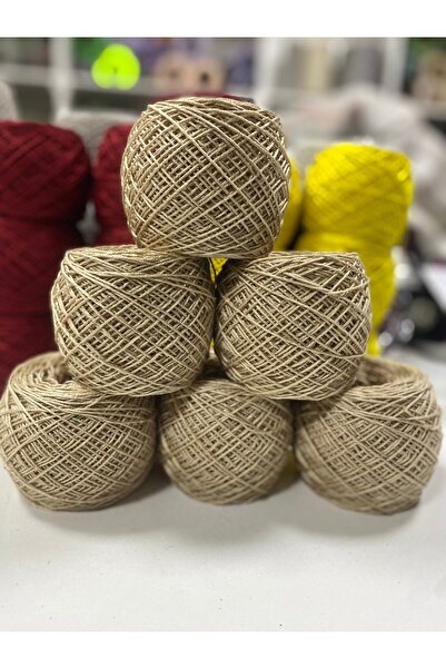 göçer Summer Hand Knitting Yarn Viscose Acrylic Color Ten Visual Net 600Gr