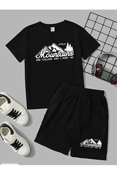 Cevval Dječja majica i set kratkih hlača sa džepovima